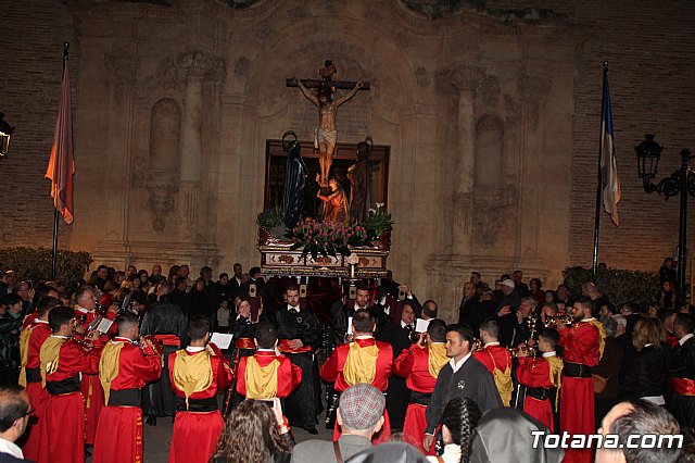 Traslados de los tronos a sus sedes tras la suspensin de la procesin del Santo Entierro 2019 - 89
