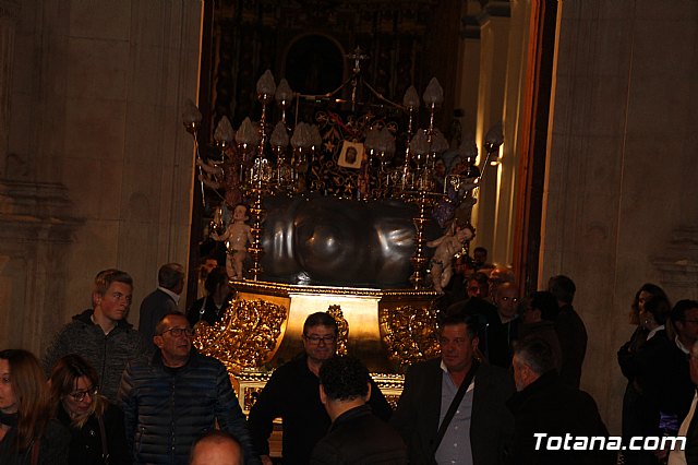 Traslados de los tronos a sus sedes tras la suspensin de la procesin del Santo Entierro 2019 - 101