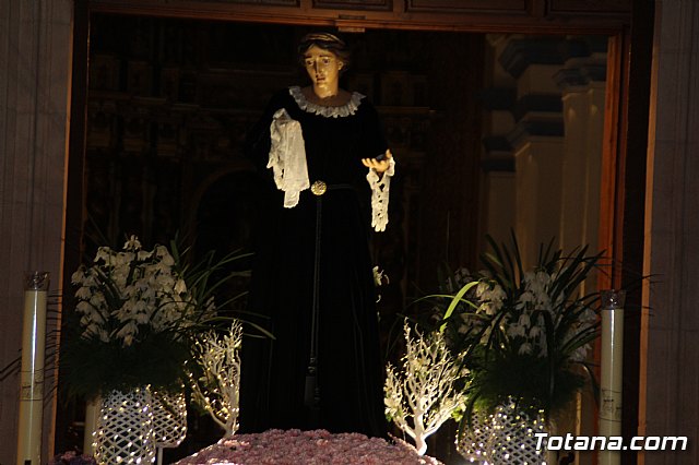 Traslados de los tronos a sus sedes tras la suspensin de la procesin del Santo Entierro 2019 - 104