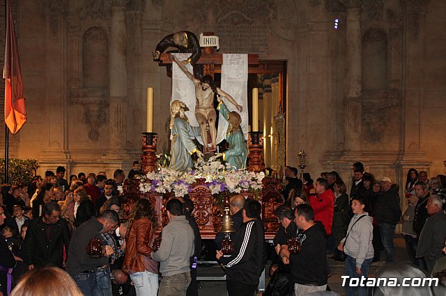 Traslados de los tronos a sus sedes tras la suspensin de la procesin del Santo Entierro 2019 - 110