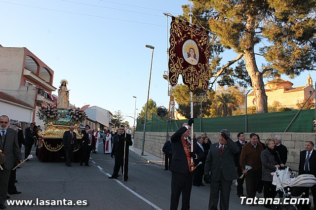 Traslado procesional de Santa Eulalia. San Roque -> Parroquia de Santiago. Totana 2012 - 2