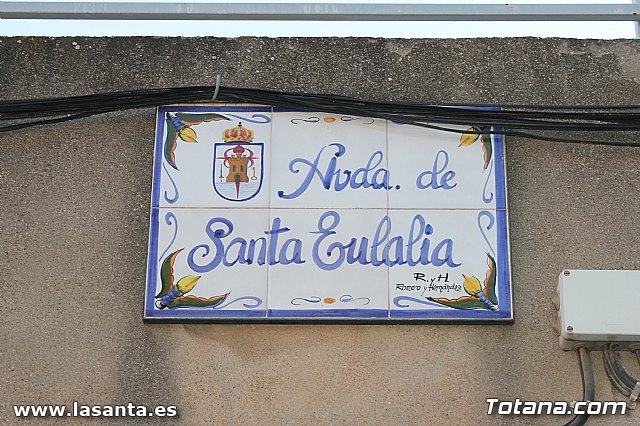 Traslado procesional de Santa Eulalia. San Roque -> Parroquia de Santiago. Totana 2012 - 5