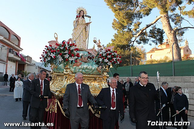 Traslado procesional de Santa Eulalia. San Roque -> Parroquia de Santiago. Totana 2012 - 6