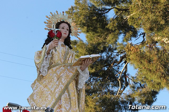 Traslado procesional de Santa Eulalia. San Roque -> Parroquia de Santiago. Totana 2012 - 8