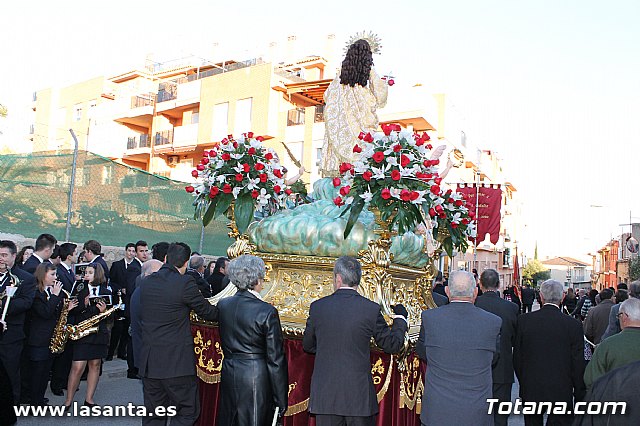 Traslado procesional de Santa Eulalia. San Roque -> Parroquia de Santiago. Totana 2012 - 11