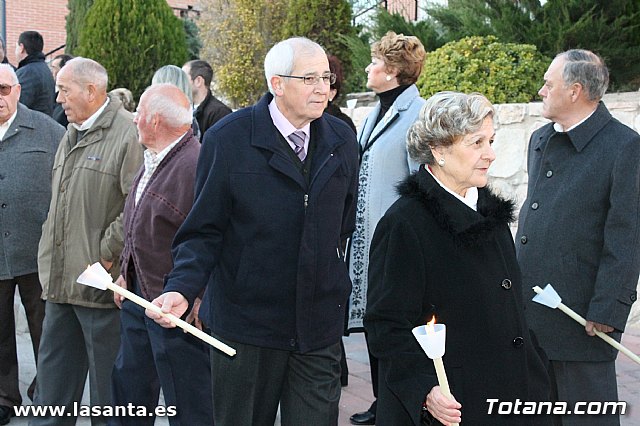Traslado procesional de Santa Eulalia. San Roque -> Parroquia de Santiago. Totana 2012 - 51