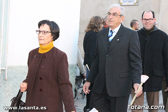 Traslado procesional de Santa Eulalia. San Roque -> Parroquia de Santiago. Totana 2012 - 52