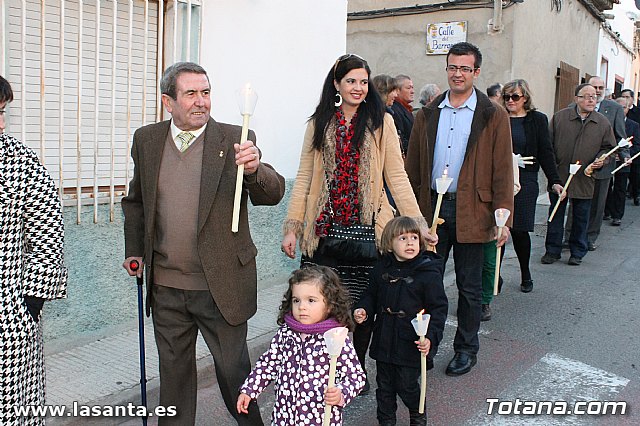 Traslado procesional de Santa Eulalia. San Roque -> Parroquia de Santiago. Totana 2012 - 58
