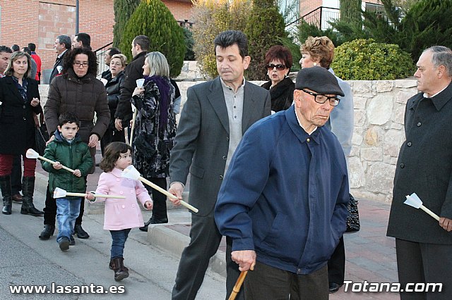 Traslado procesional de Santa Eulalia. San Roque -> Parroquia de Santiago. Totana 2012 - 60