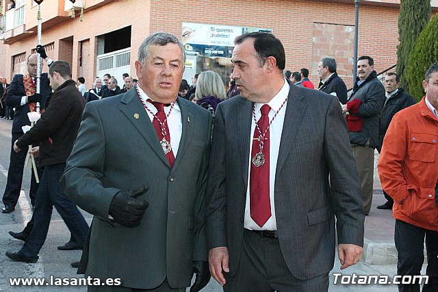 Traslado procesional de Santa Eulalia. San Roque -> Parroquia de Santiago. Totana 2012 - 62