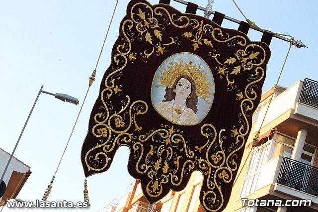 Traslado procesional de Santa Eulalia. San Roque -> Parroquia de Santiago. Totana 2012 - 78