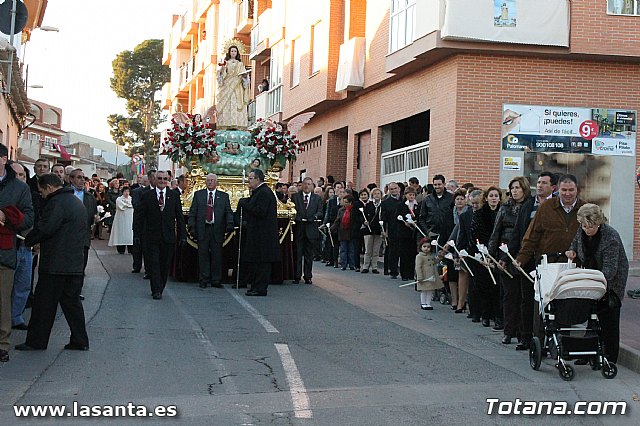 Traslado procesional de Santa Eulalia. San Roque -> Parroquia de Santiago. Totana 2012 - 91