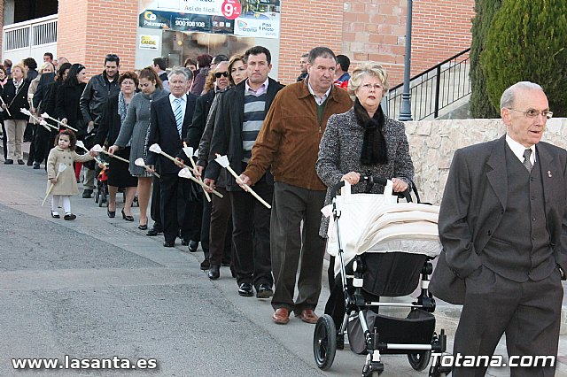 Traslado procesional de Santa Eulalia. San Roque -> Parroquia de Santiago. Totana 2012 - 94