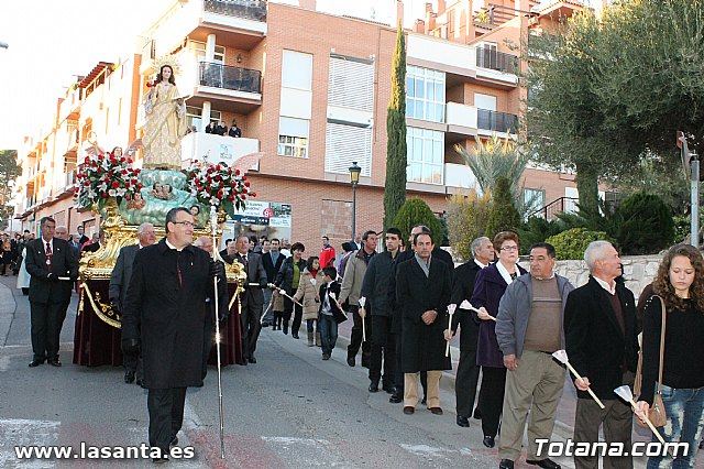 Traslado procesional de Santa Eulalia. San Roque -> Parroquia de Santiago. Totana 2012 - 118