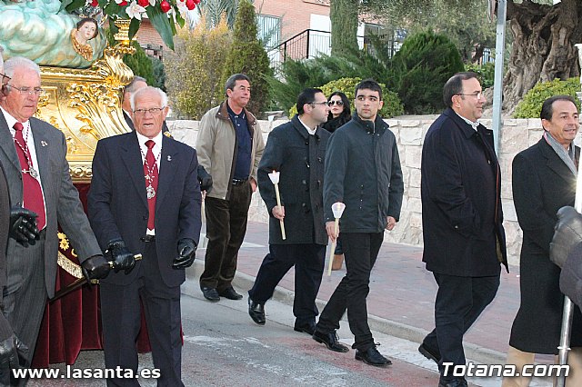 Traslado procesional de Santa Eulalia. San Roque -> Parroquia de Santiago. Totana 2012 - 124