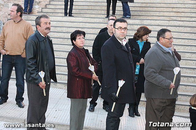 Traslado procesional de Santa Eulalia. San Roque -> Parroquia de Santiago. Totana 2012 - 137