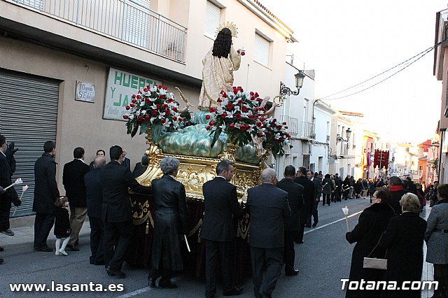 Traslado procesional de Santa Eulalia. San Roque -> Parroquia de Santiago. Totana 2012 - 142
