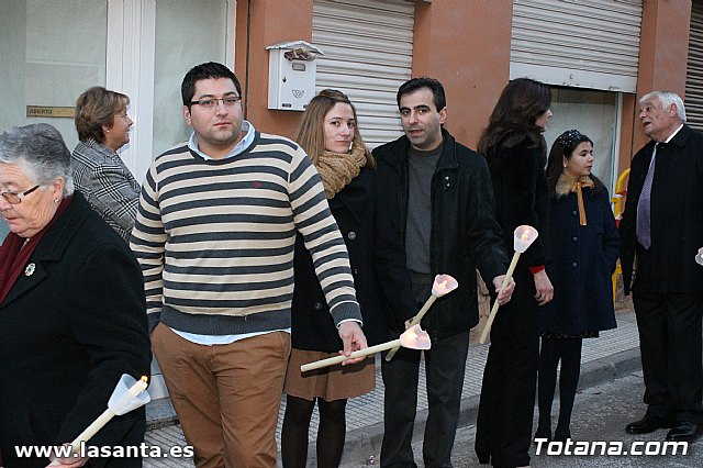 Traslado procesional de Santa Eulalia. San Roque -> Parroquia de Santiago. Totana 2012 - 176