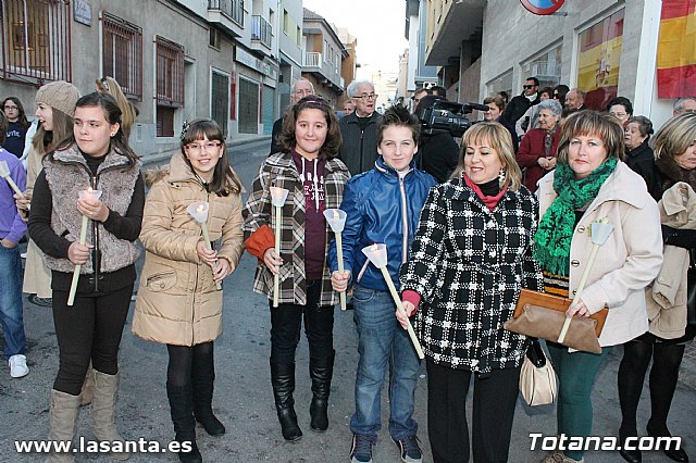Traslado procesional de Santa Eulalia. San Roque -> Parroquia de Santiago. Totana 2012 - 191