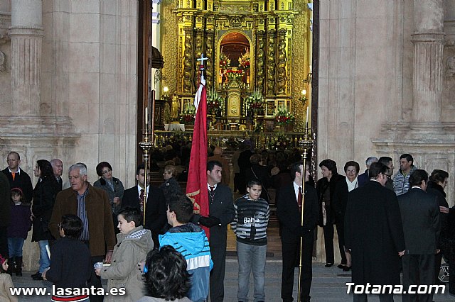 Traslado procesional de Santa Eulalia. San Roque -> Parroquia de Santiago. Totana 2012 - 245