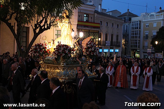 Traslado procesional de Santa Eulalia. San Roque -> Parroquia de Santiago. Totana 2012 - 260