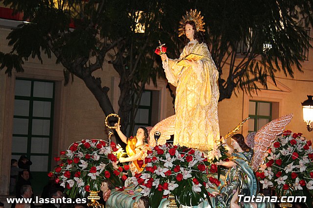 Traslado procesional de Santa Eulalia. San Roque -> Parroquia de Santiago. Totana 2012 - 261