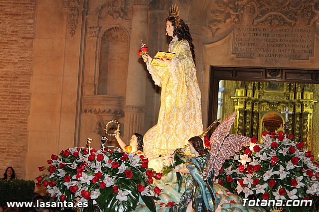 Traslado procesional de Santa Eulalia. San Roque -> Parroquia de Santiago. Totana 2012 - 274