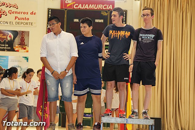 Entrega trofeos Fase Local Deportes de Equipo - Deporte Escolar 2016 - 98