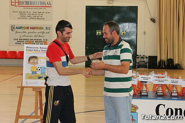 Entrega de trofeos de la Fase Local de Deporte Escolar 2013 - 19