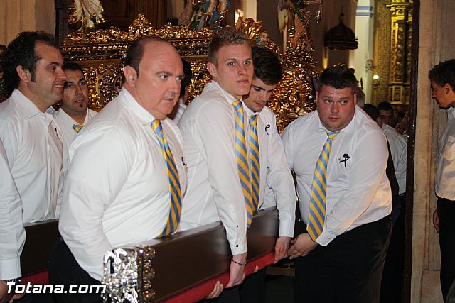 Bendicin del nuevo trono de la Cofrada de Jess Resucitado - 100