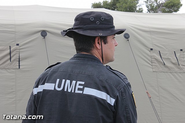 Unidad Militar de Emergencias (UME) en Totana y Sierra Espua - 8