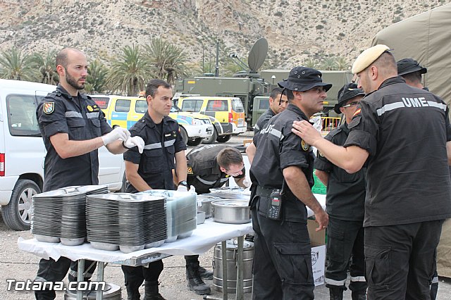 Unidad Militar de Emergencias (UME) en Totana y Sierra Espua - 25