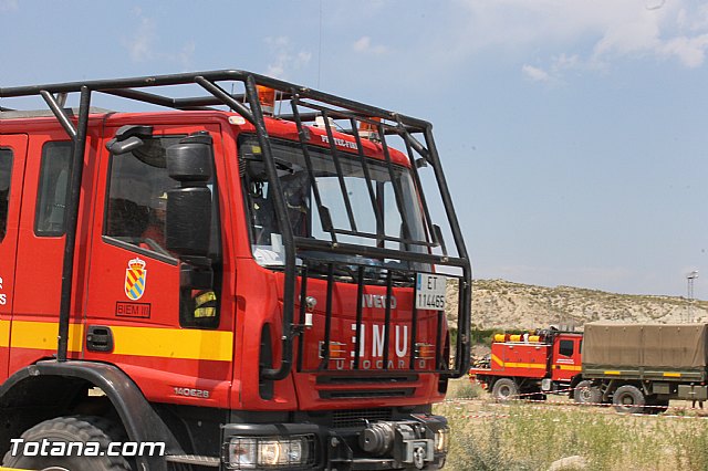 Unidad Militar de Emergencias (UME) en Totana y Sierra Espua - 65