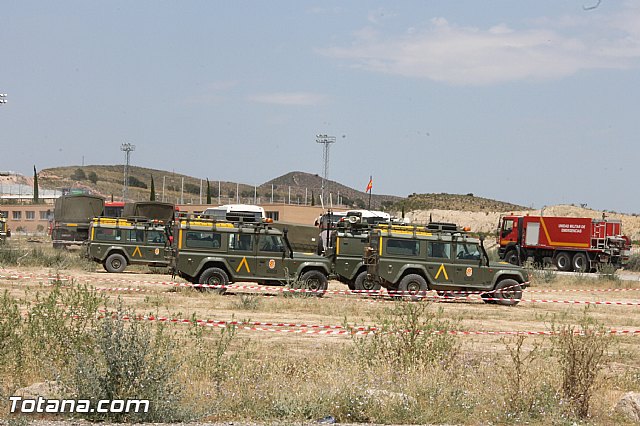 Unidad Militar de Emergencias (UME) en Totana y Sierra Espua - 70