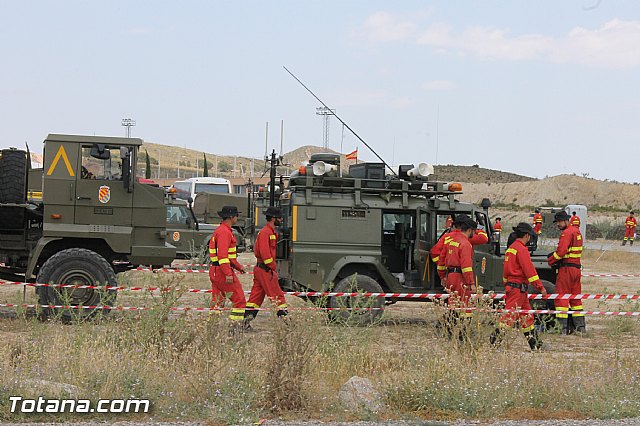 Unidad Militar de Emergencias (UME) en Totana y Sierra Espua - 71