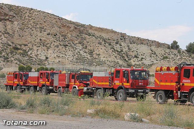 Unidad Militar de Emergencias (UME) en Totana y Sierra Espua - 72