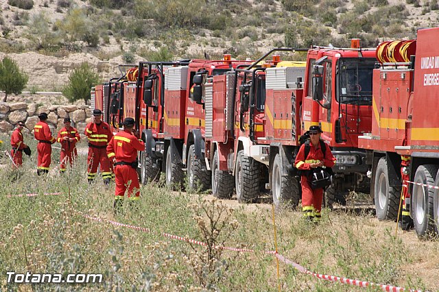 Unidad Militar de Emergencias (UME) en Totana y Sierra Espua - 79