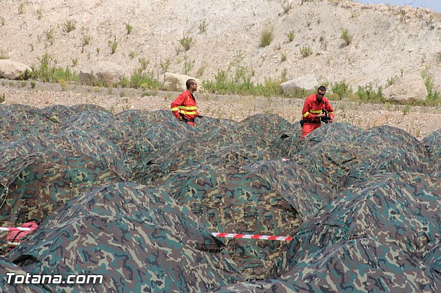 Unidad Militar de Emergencias (UME) en Totana y Sierra Espua - 82