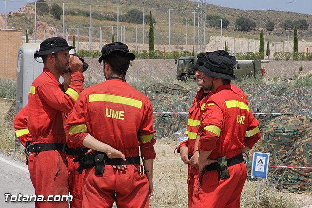 Unidad Militar de Emergencias (UME) en Totana y Sierra Espua - 84