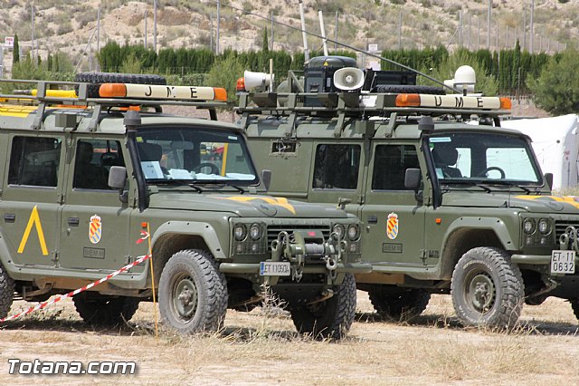 Unidad Militar de Emergencias (UME) en Totana y Sierra Espua - 89