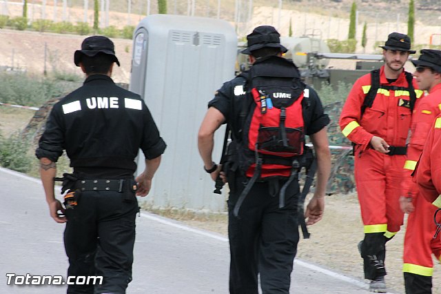Unidad Militar de Emergencias (UME) en Totana y Sierra Espua - 90