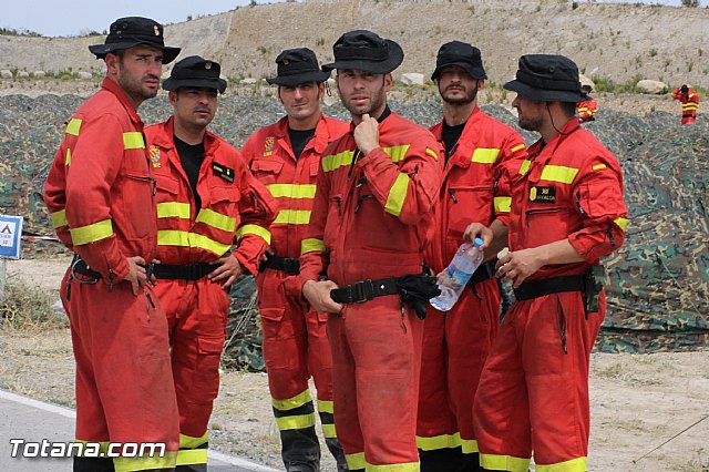 Unidad Militar de Emergencias (UME) en Totana y Sierra Espua - 92