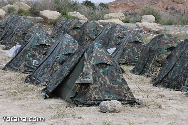 Unidad Militar de Emergencias (UME) en Totana y Sierra Espua - 93