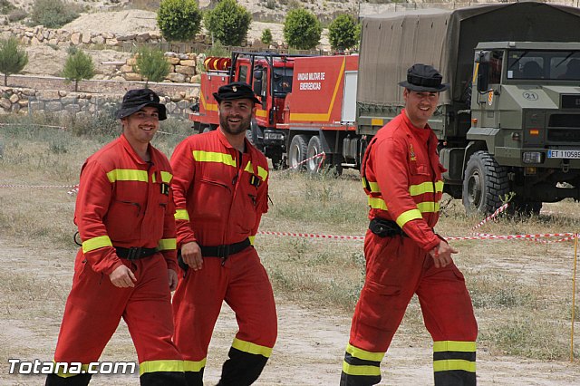 Unidad Militar de Emergencias (UME) en Totana y Sierra Espua - 95