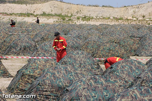 Unidad Militar de Emergencias (UME) en Totana y Sierra Espua - 96