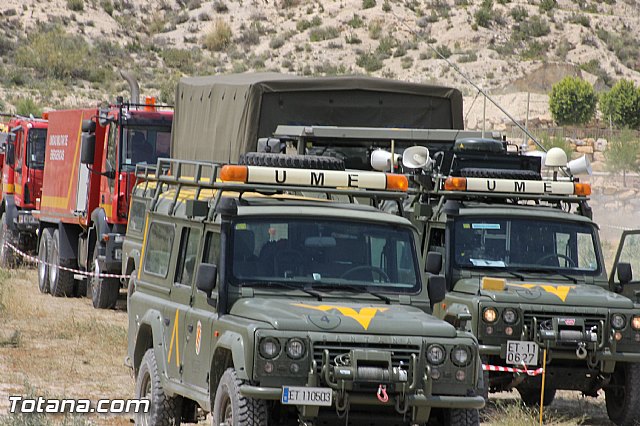 Unidad Militar de Emergencias (UME) en Totana y Sierra Espua - 99