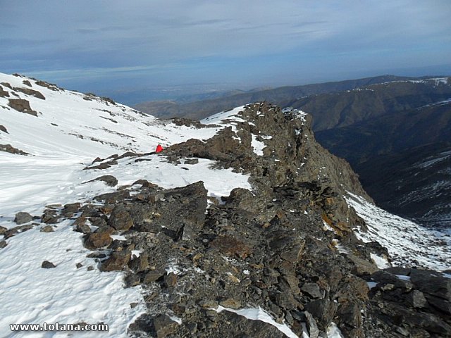Corredor del veleta. Sierra Nevada 2012 - 13