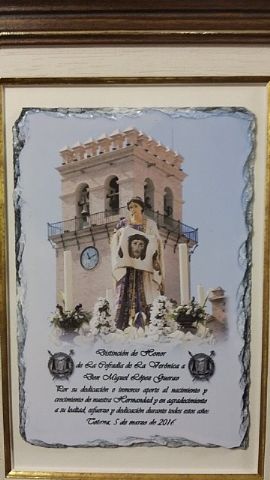 D. Miguel Lopez Guerao galardonado con la Distincin de Honor 2016 de La Vernica - 150