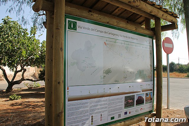 Visita a la va verde Campo de Cartagena - Totana - 1