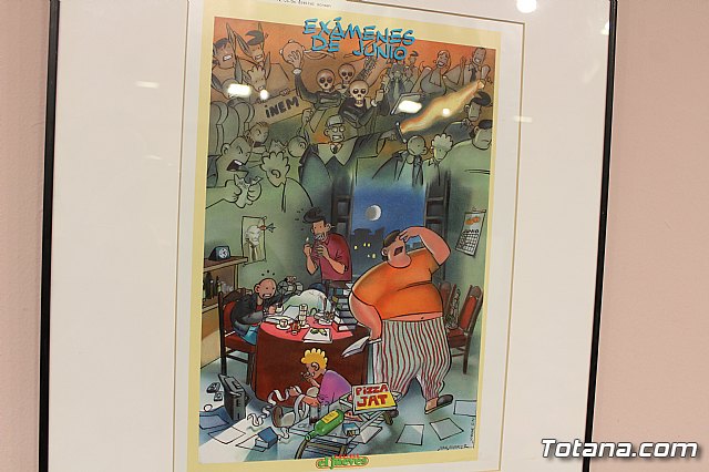 Inauguracin de la muestra Un paseo de vietas, de los dibujantes murcianos de la revista El Jueves, Juan lvarez y Jorge Gmez - 5
